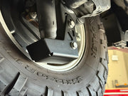 2024-Current Lexus GX550/Toyota Land Cruiser Rear Shock Mount Skid Plate Kit