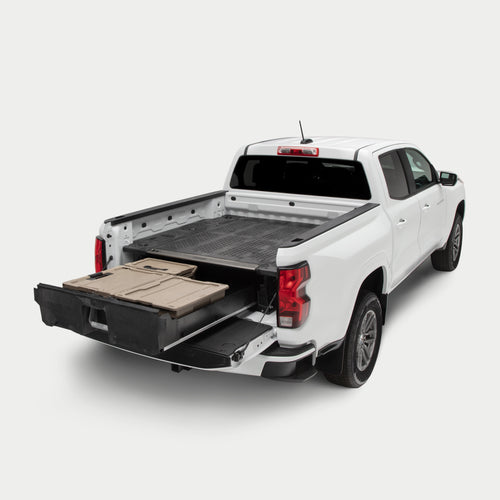 White Tacoma with 1 door drawer system