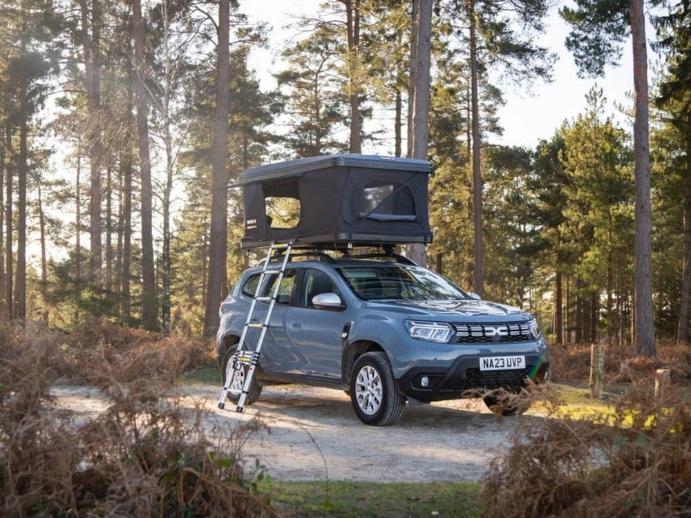 TentBox Classic 2.0 Mounted On Dacia