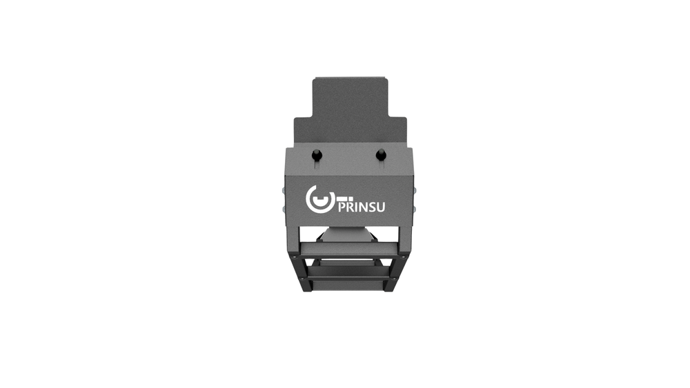 Prinsu GX550 ladder top view showing welded square tubing construction