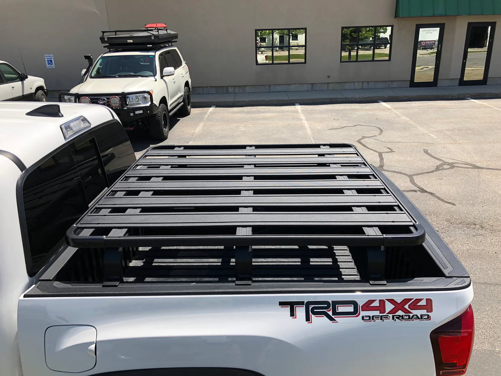 Low profile bed rack tacoma sale