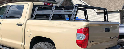 Datin Fab Base Station Bed Rack 12" For Toyota Tundra