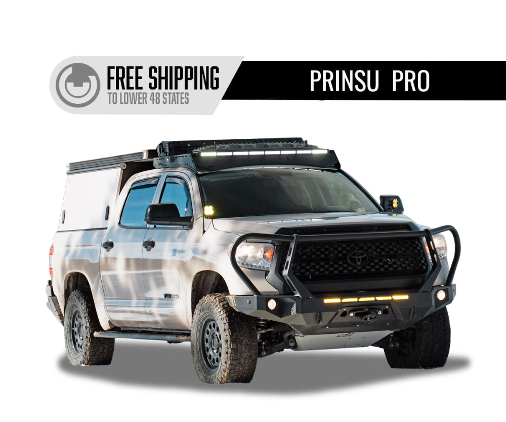 Prinsu Toyota Tundra 2nd Gen CrewMax Camper Pro Roof Rack 2007-2021