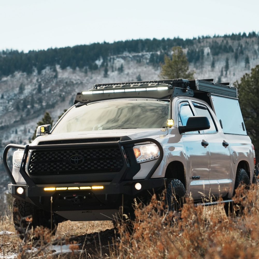 Prinsu Toyota Tundra 2nd Gen CrewMax Camper Pro Roof Rack 2007-2021