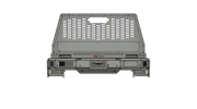 upTOP Ute 70 tray bed rear view technical drawing