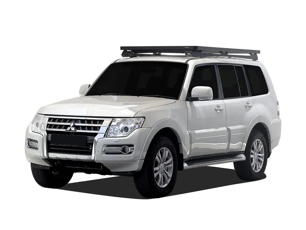 White Montero with Front Runner rack