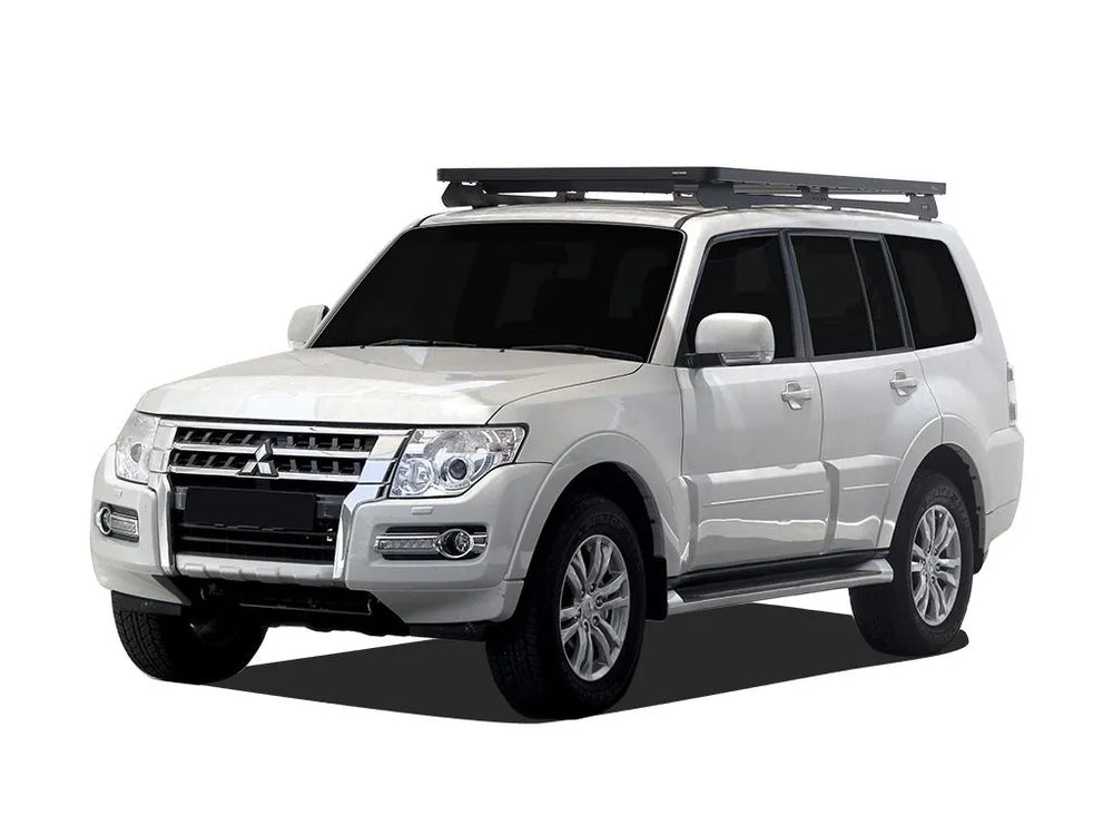 White Montero with Front Runner rack