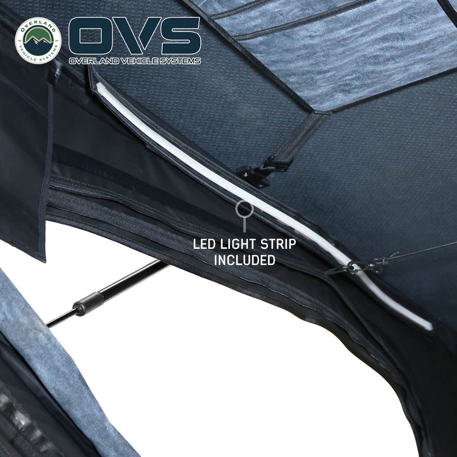 OVS XD K2 roof top tent zip-up cold weather insulation kit detail
