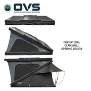 XD K2 hard shell tent aluminum honeycomb shell low-profile aerodynamic view