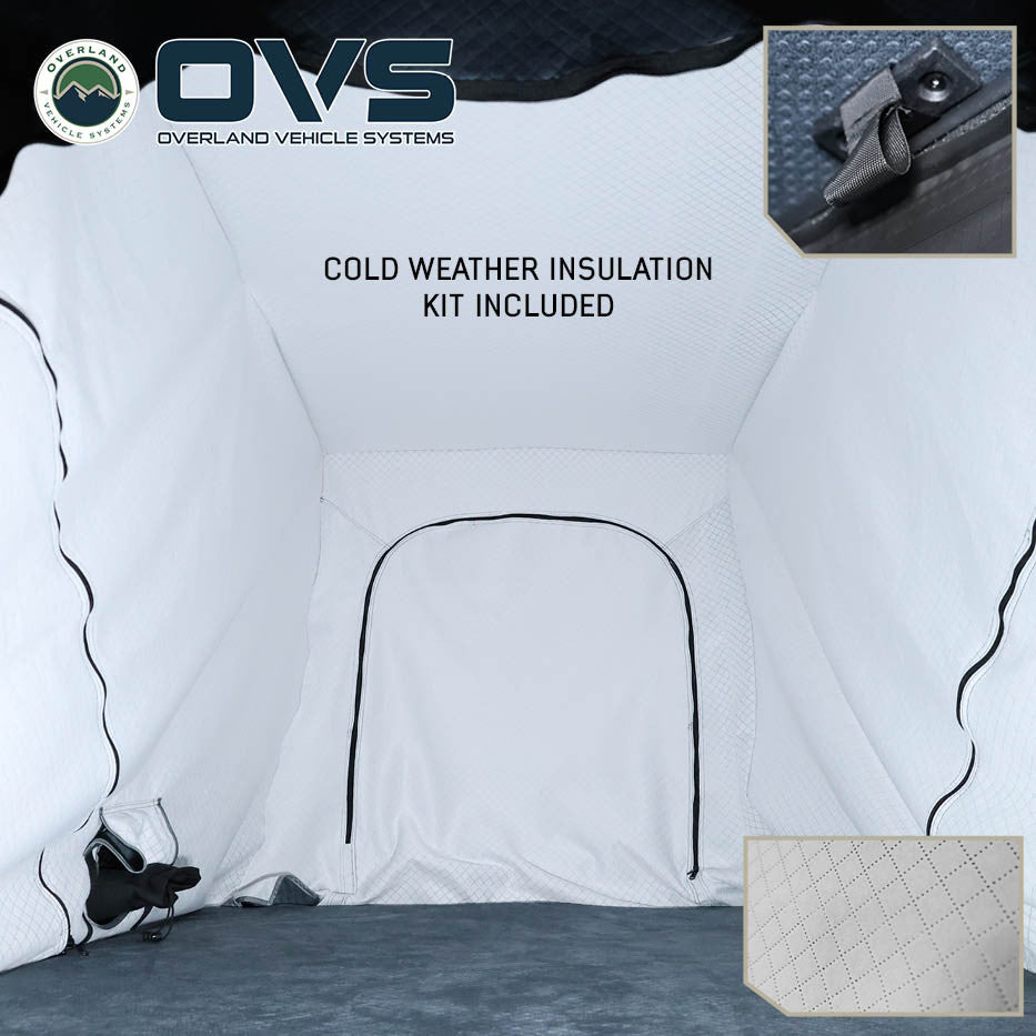 OVS XD K2 integrated adjustable crossbar rack system on closed shell