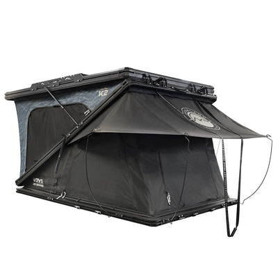 OVS XD K2 Clam Shell Pop-Up Aluminum Hard Shell Roof Top Tent hero shot
