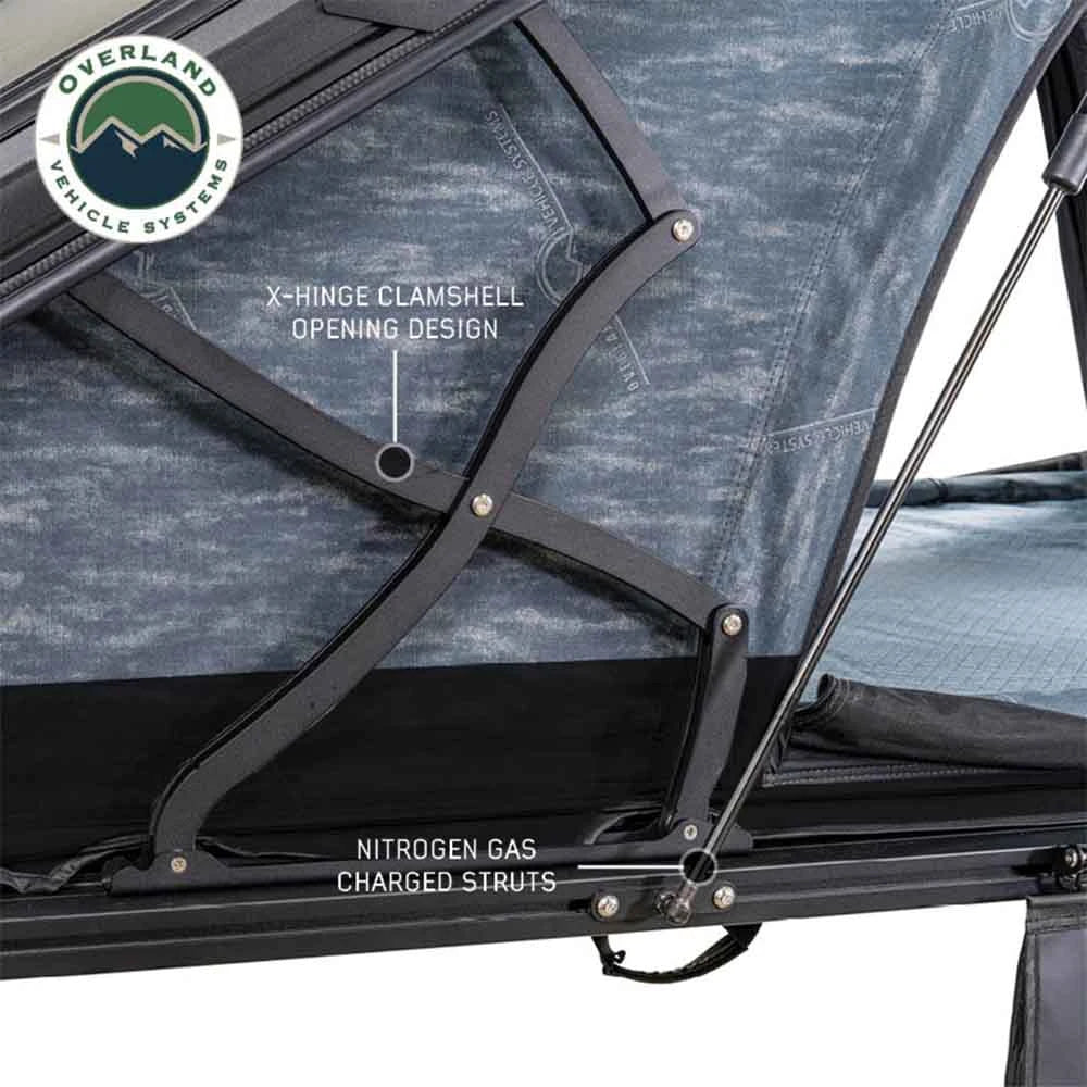 OVS XD Lhotse Clamshell Aluminum Hard Shell Roof Top Tent - 2 Person