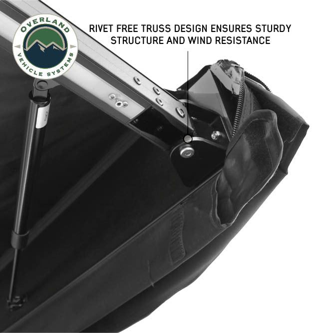 XD Nomadic 90 awning rivet-free truss design construction detail