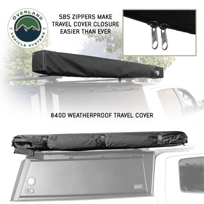 XD Nomadic 90 awning packed and stowed in compact travel cover