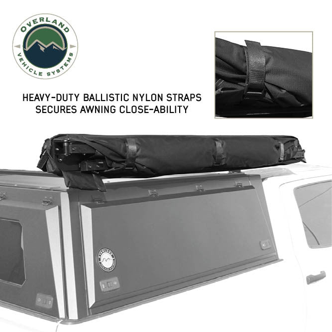 XD Nomadic 90 awning packed in 840D polyester travel cover view