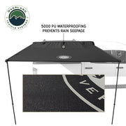 XD Nomadic 90 awning top fabric construction 320G ripstop polycotton view