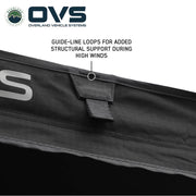 XD Nomadic 315 awning guide line attachment loop detail