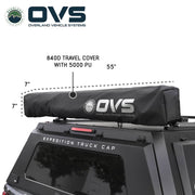 XD Nomadic 315 awning packed in 840D black travel cover view