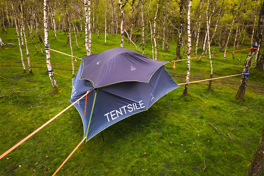 Tentsile tent walls used in the forrest