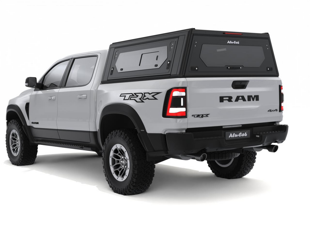 Alu-Cab RAM 1500 Contour Canopy With Windows Back Side