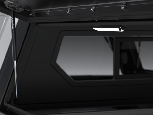Alu-Cab F150 Contour Canopy W/Side Windows Internal Light