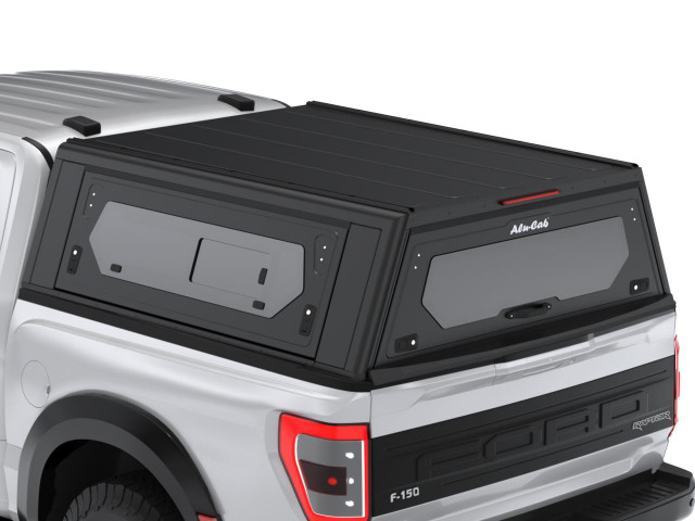 Alu-Cab F150 Contour Canopy W/Side Windows Top View