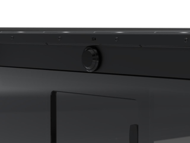 Alu-Cab Chevy Colorado/GMC Canyon Contour Canopy With Side Windows Close Up View