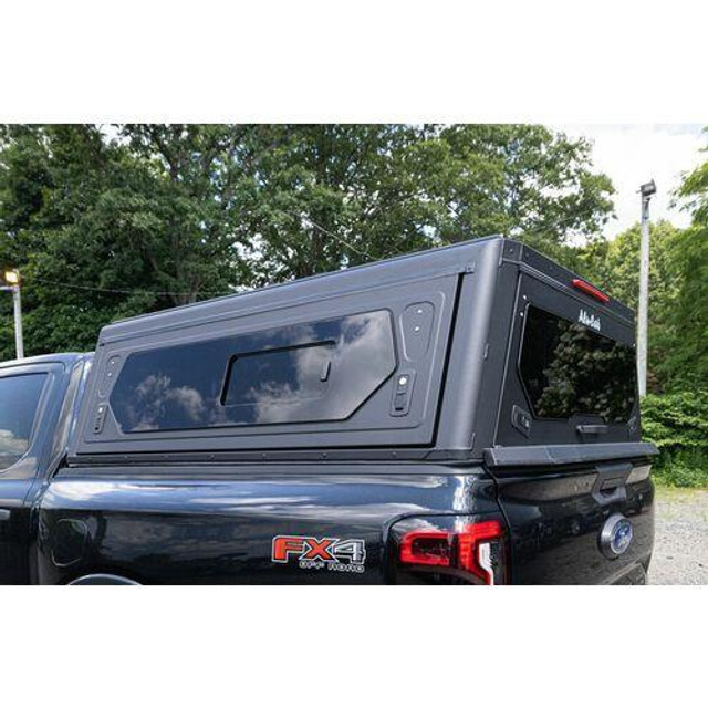 Alu-Cab Ford Ranger Contour Canopy Installed Side View