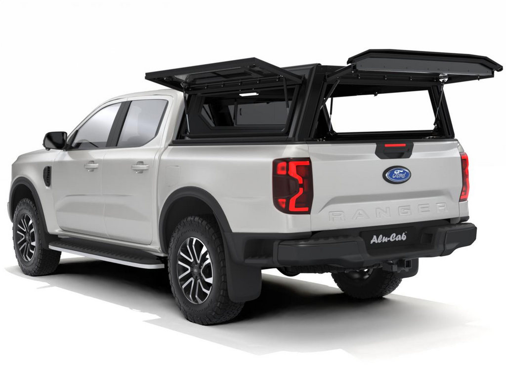 Alu-Cab Ford Ranger Contour Canopy With Opened Sides