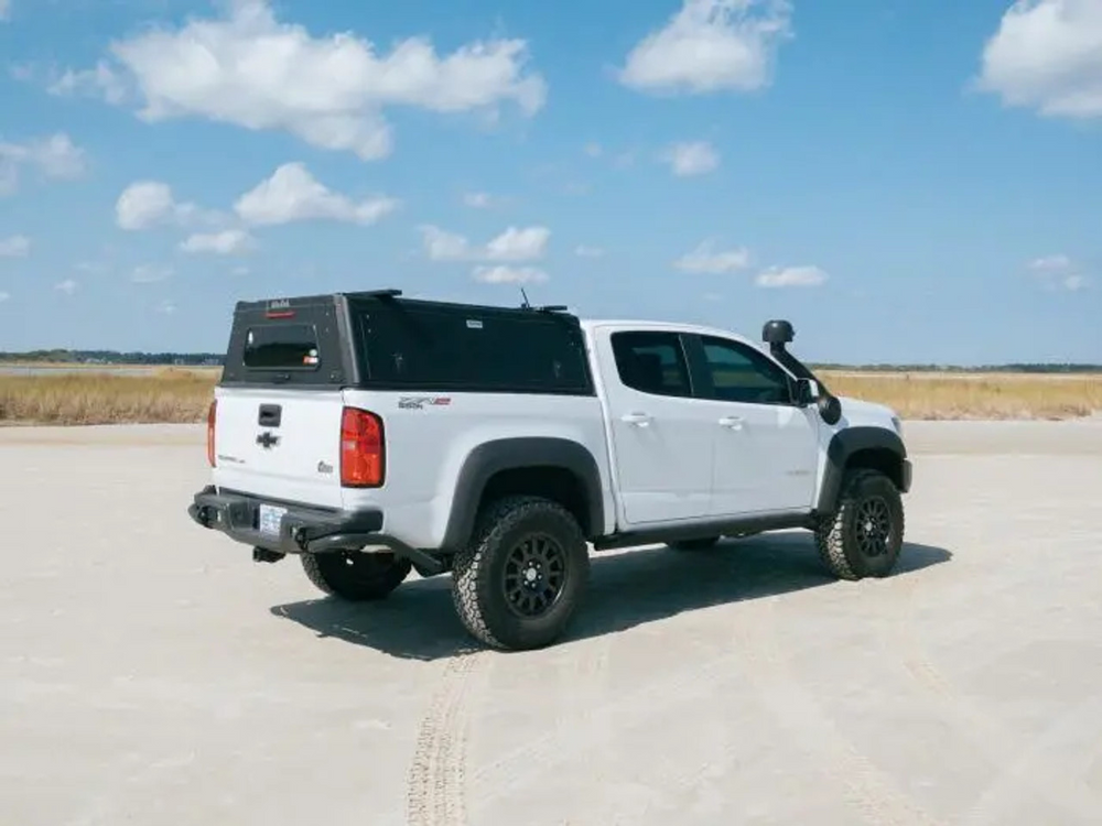Alu-Cab Colorado Canyon Explorer Canopy Installed Rear View