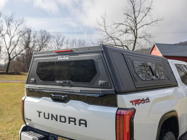 Alu-Cab Toyota Tundra Contour Canopy Back Side Mounted