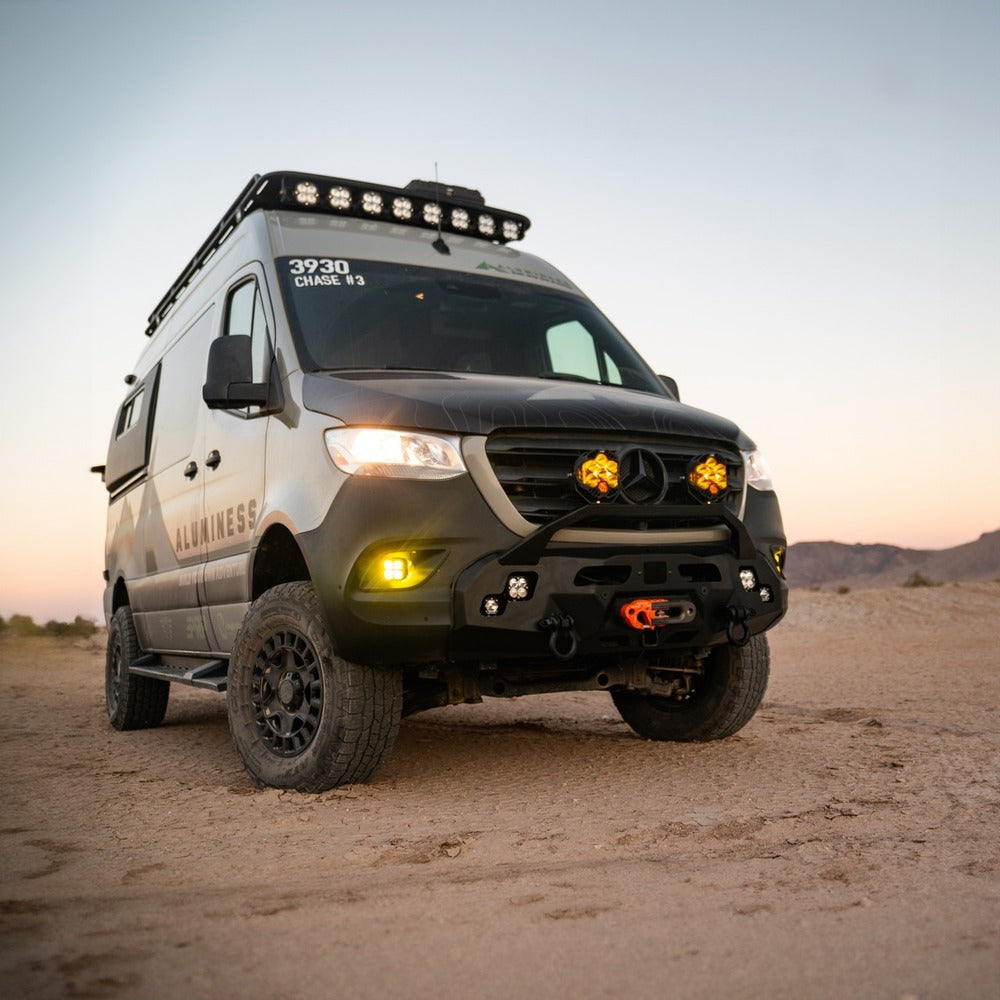 Aluminess Recon Front Bumper For Sprinter Front View