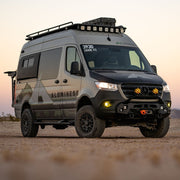 Aluminess Recon Front Bumper For Sprinter Mounted