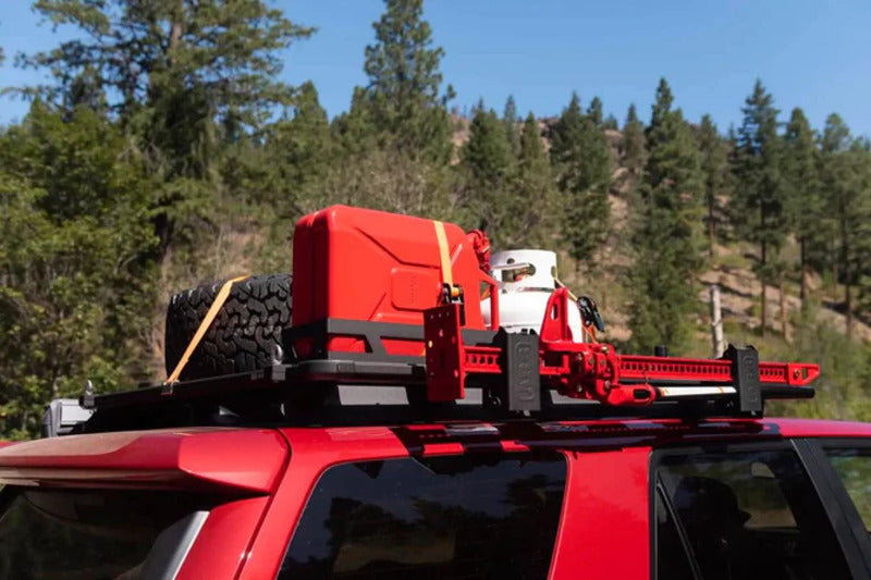 Side View Of The ARB 5th Gen 4Runner Roof Rack Base Rack
