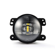 AlphaRex Universal DoubleTap Dual Color LED Projector Fog Lights Single Light Front View