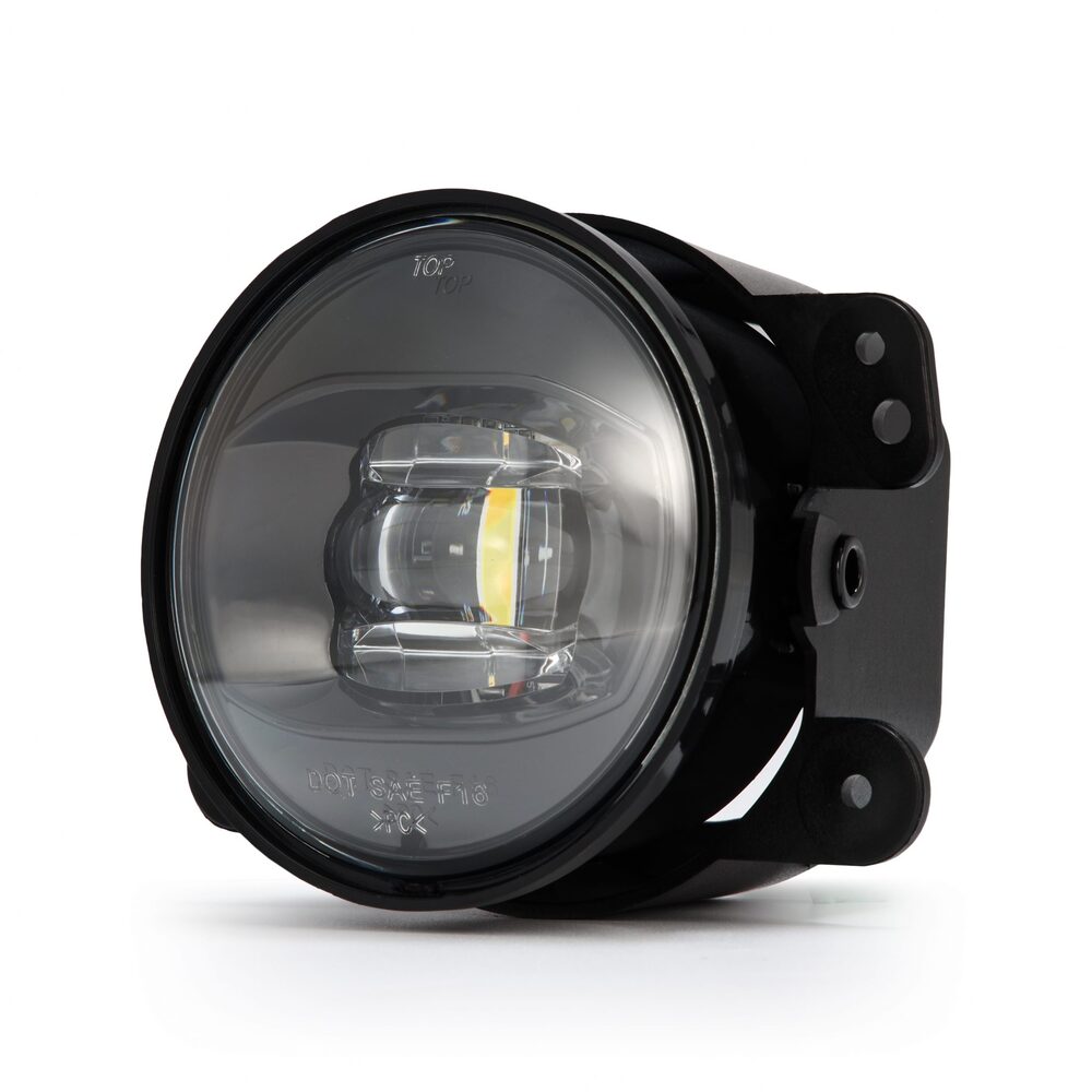 AlphaRex Universal DoubleTap Dual Color LED Projector Fog Lights Single Light