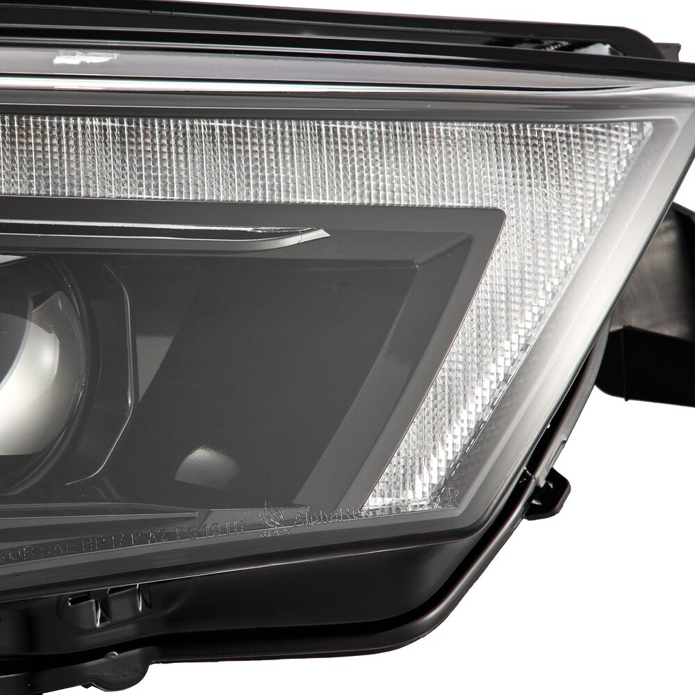 Close Up View Of The AlphaRex MKII LUXX Series 4Runner Headlights Light Strip