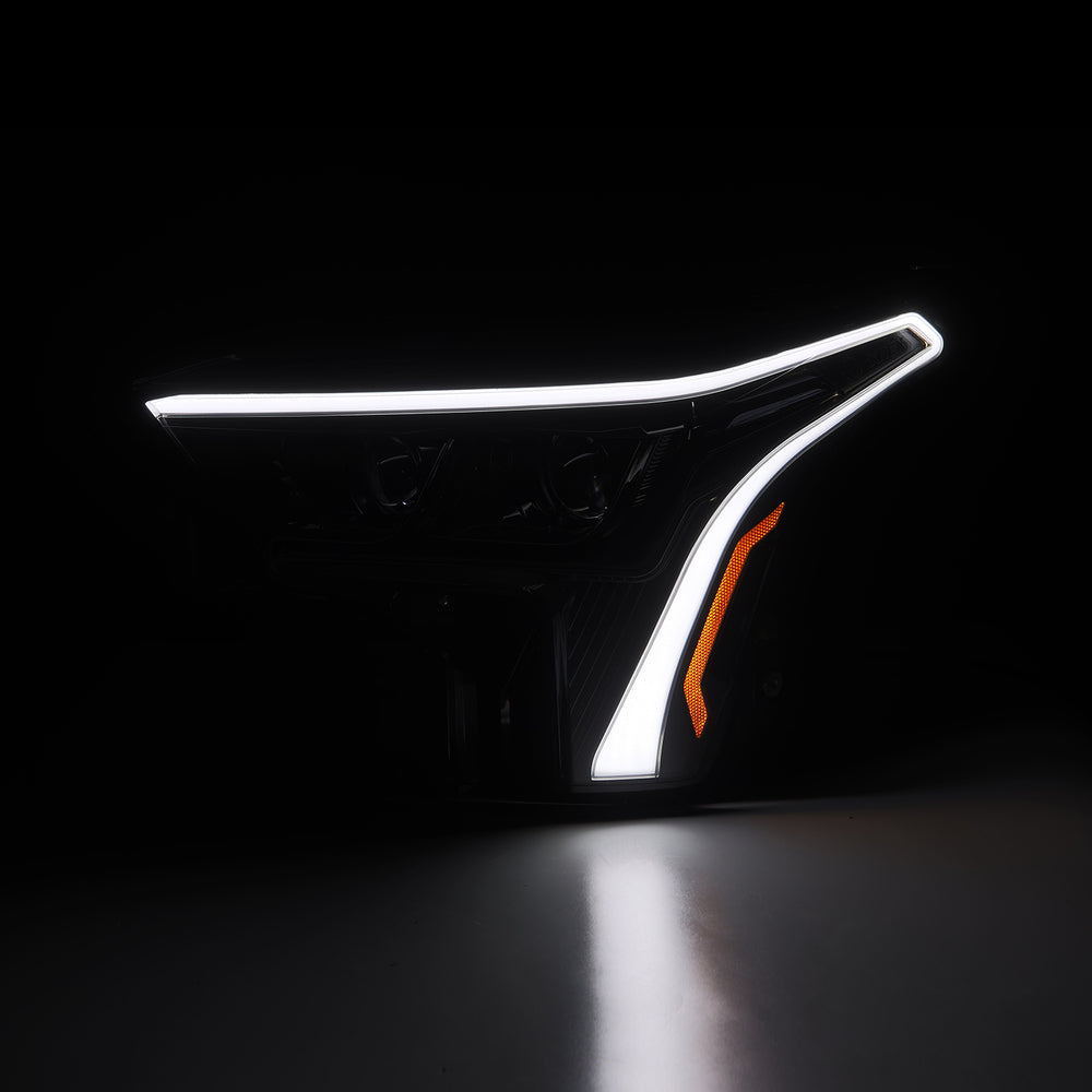 AlphaRex MKII LUXX Tundra/Sequoia Headlights With White Lights