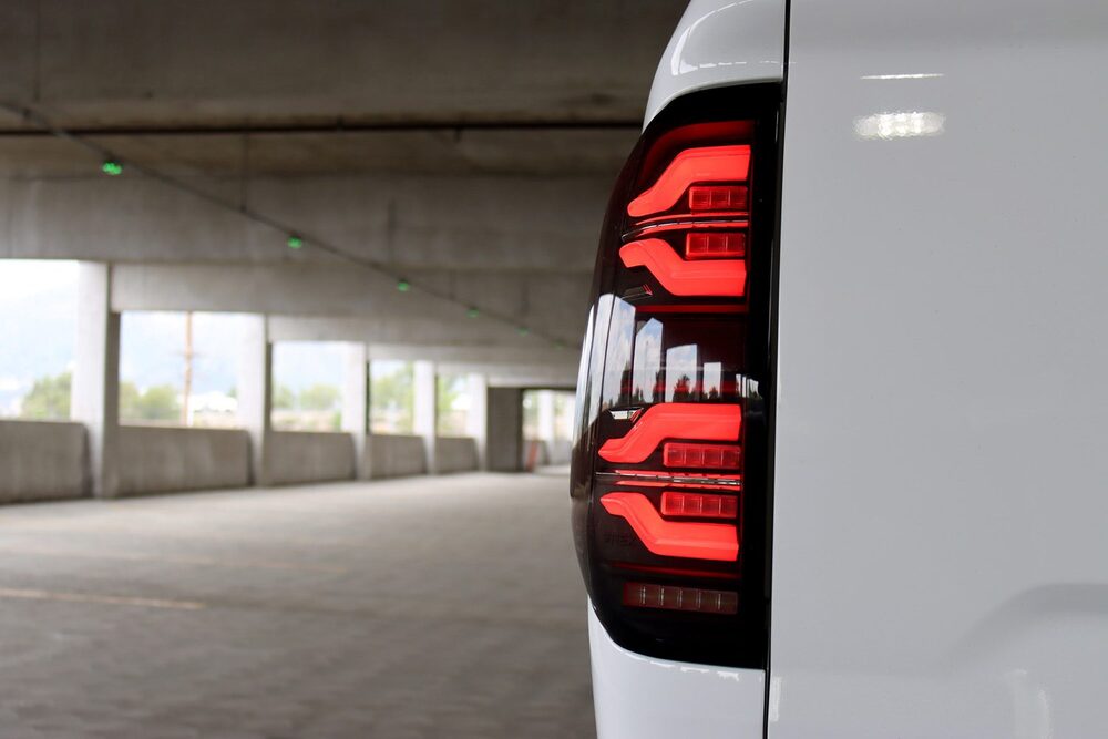 AlphaRex Tundra LUXX Series LED Tail Lights Back Side