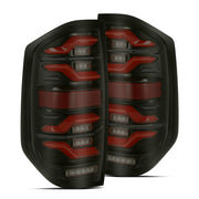 AlphaRex Tundra LUXX Series LED Tail Lights Black Red