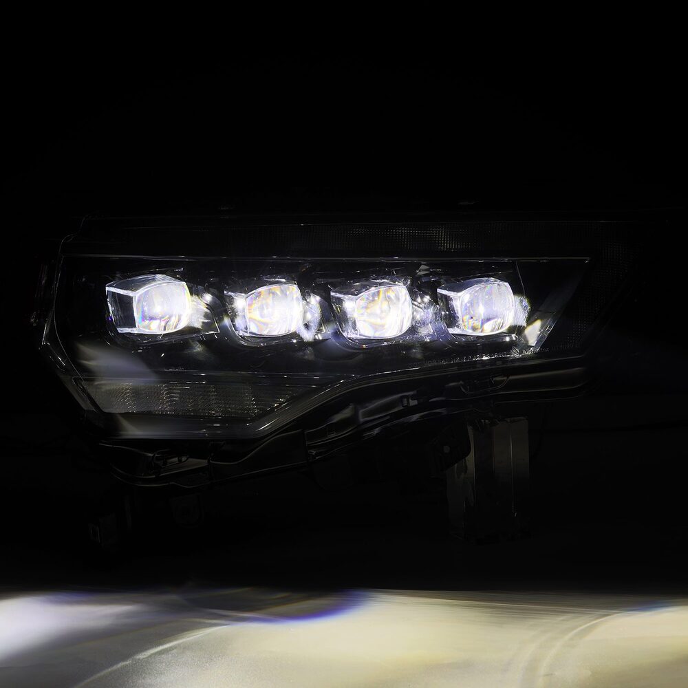 LEDs Turned On On The AlphaRex MKII NOVA Series 4Runner Headlights