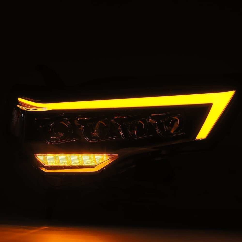 AlphaRex 4Runner NOVA Series LED Projector Headlights Amber