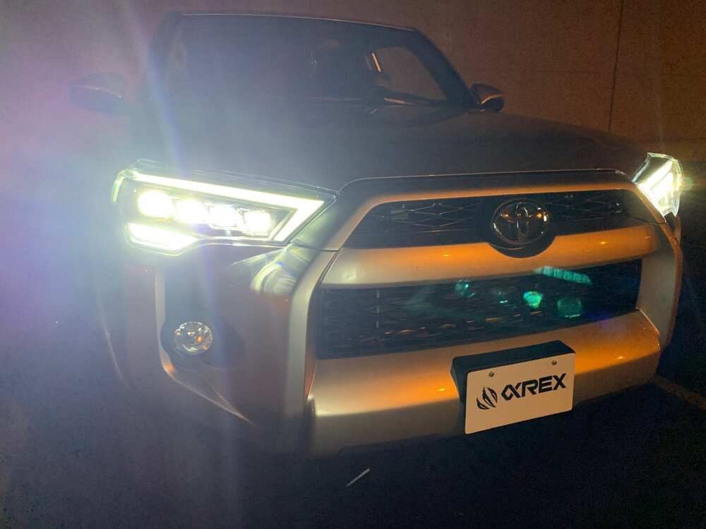 AlphaRex 4Runner NOVA Series LED Projector Headlights Installed