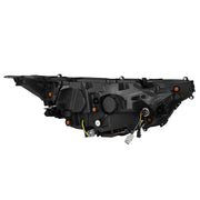 Back Side Of The AlphaRex NOVA Series Rav4 LED Projector Headlights
