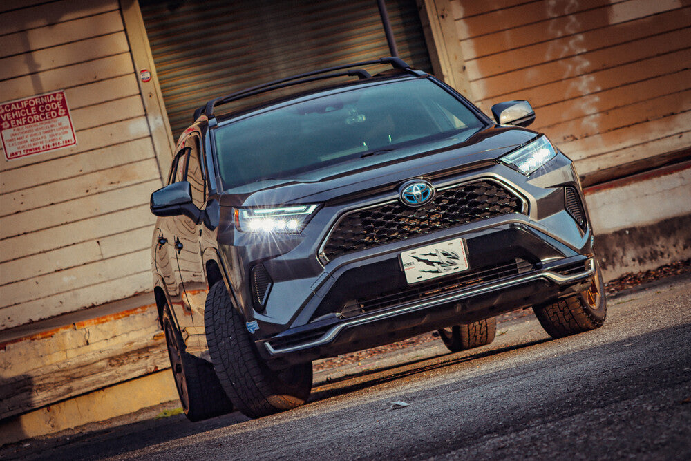 AlphaRex NOVA Series Rav4 LED Projector Headlights Installed