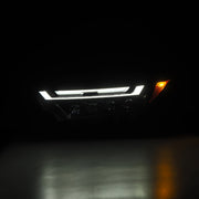 AlphaRex NOVA Series Rav4 LED Projector Headlights Turned On White
