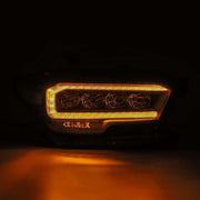 Amber AlphaRex NOVA Series LED Headlights