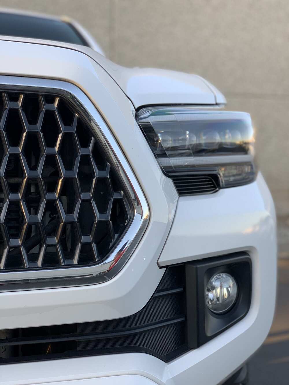 AlphaRex NOVA Series LED Headlights Mounted On A Tacoma