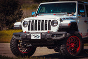 AlphaRex NOVA Series Wrangler/Gladiator Headlights Mounted