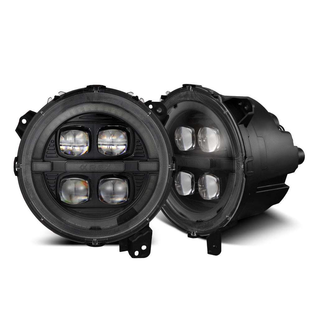 AlphaRex NOVA Series Wrangler/Gladiator Headlights